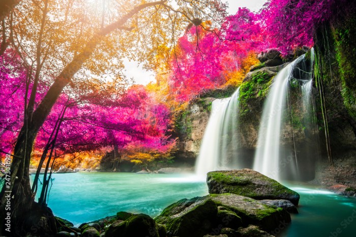 Waterfall wallpaper high quality hd wallpapers tropical 4k backgrounds desktop screen nature water hidden laptop 1080p background paradise 2k exotic