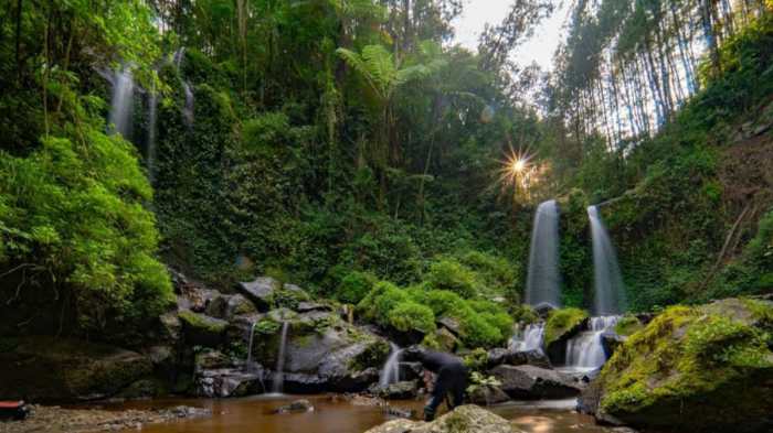 Magelang wisata terjun daftar