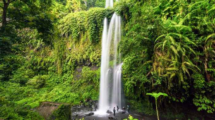 Gile sendang waterfall