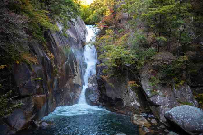 Terjun waterfalls sukabumi curug rinjani authentic