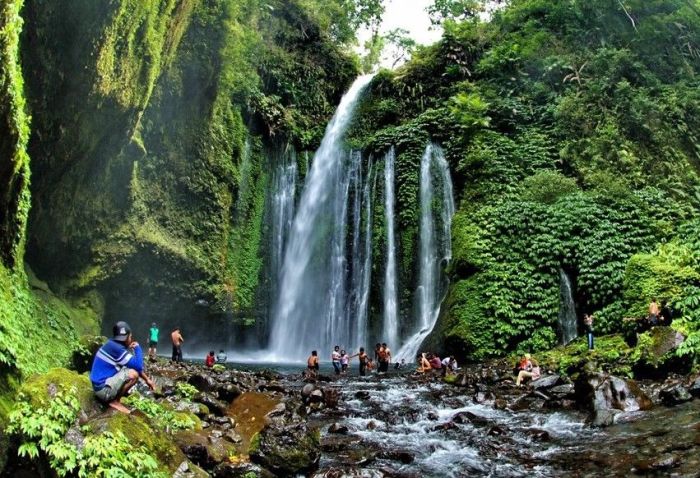 Tiu kelep lombok alam senaru sendang gile curug village utara getyourguide cascade