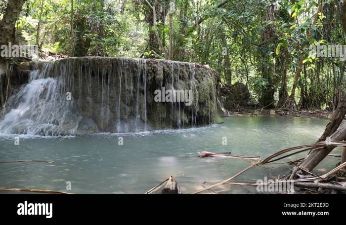 Pesona Air Terjun Tujuh Tingkat Keindahan Alam Indonesia