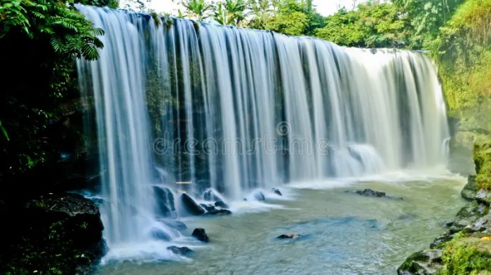 Pesona Air Terjun Temam Keindahan Alam Indonesia