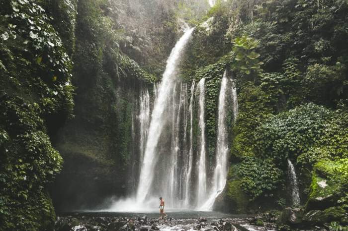 Air terjun di lombok