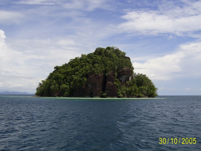 Island indonesia landscape beauty pulau