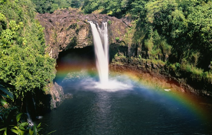 Air terjun babak pelangi