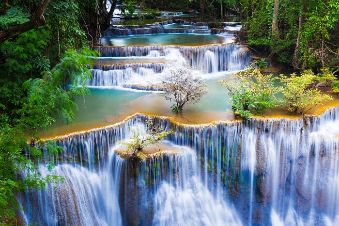 Thailand waterfalls nature waterfall beautiful world places magic