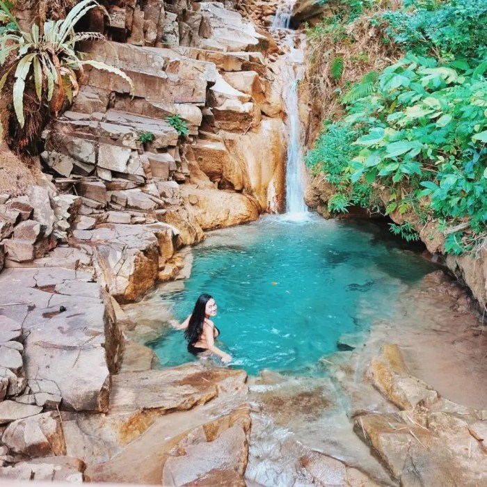 Terjun pedut kedung memiliki pesona warna dua