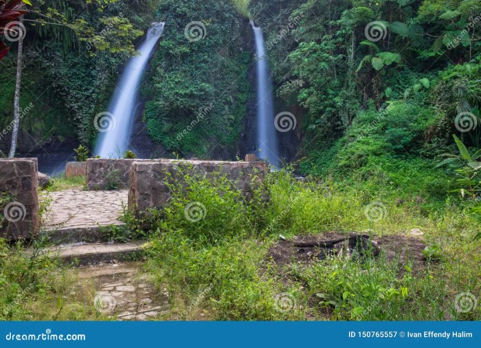 Pesona Air Terjun Kembar Banyuwangi