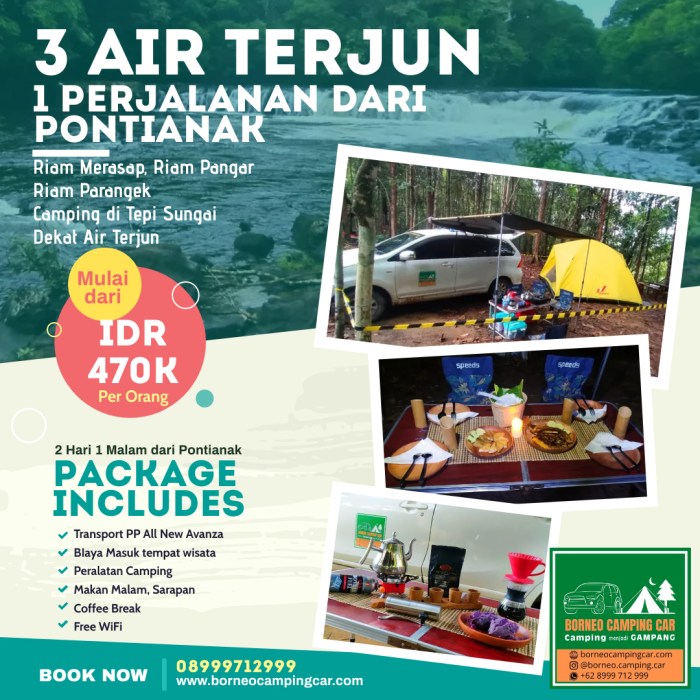 Pesona Air Terjun Kalimantan Barat